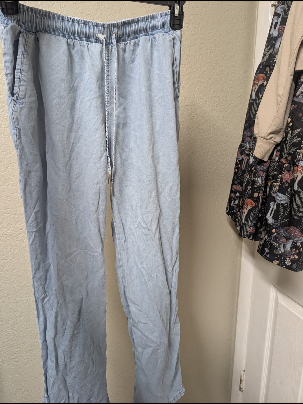 Calvin Klein Jeans Light Blue Women’s Drawstring Joggers